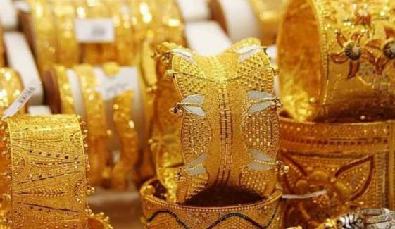 سونے کی فی تولہ قیمت میں 4600 روپے کا بڑا اضافہ