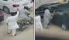 کراچی: دھوراجی میں سپر اسٹور کے باہر کار سوار خاتون سے ڈکیتی