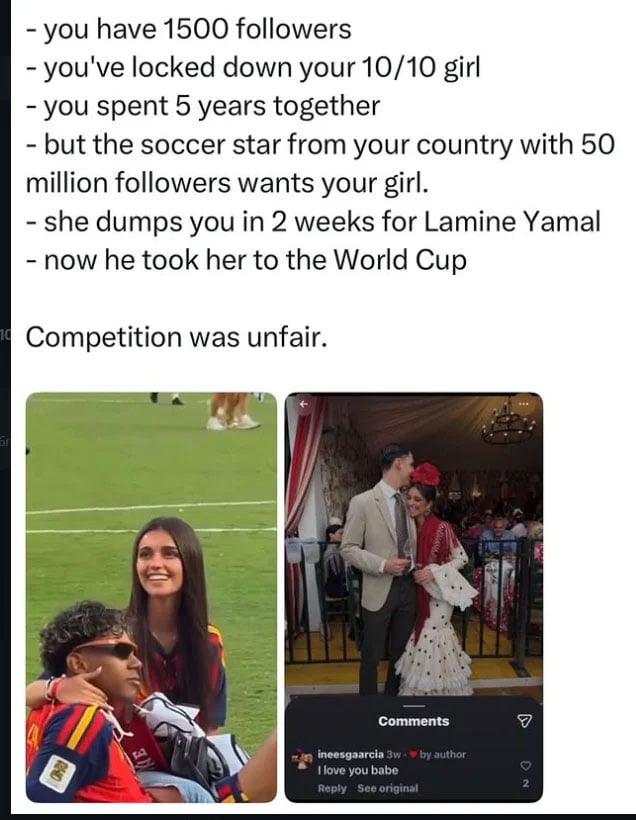 Lamine Yamal girlfriend Inés sends strong message to trolls amid cheating claims