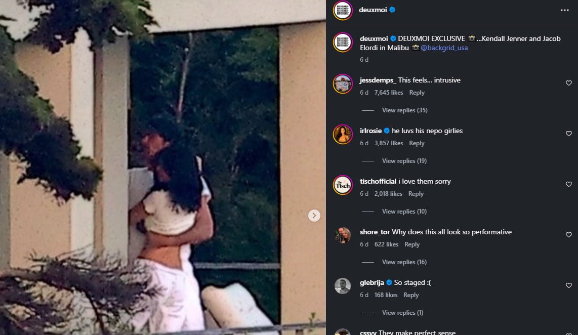 Kendall Jenners new post with cute companion sparks surprising Jacob Elordi question