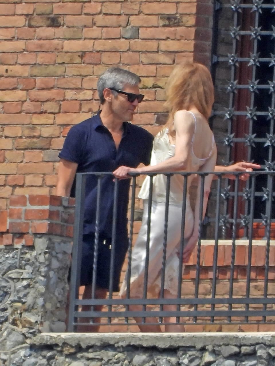 Michael Reinstein and Nicole Kidman