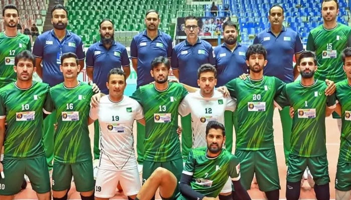 سینٹرل ایشین والی بال چیمپئن شپ، پاکستان کی مسلسل تیسری کامیابی، سیمی فائنل میں جگہ پکی کرلی