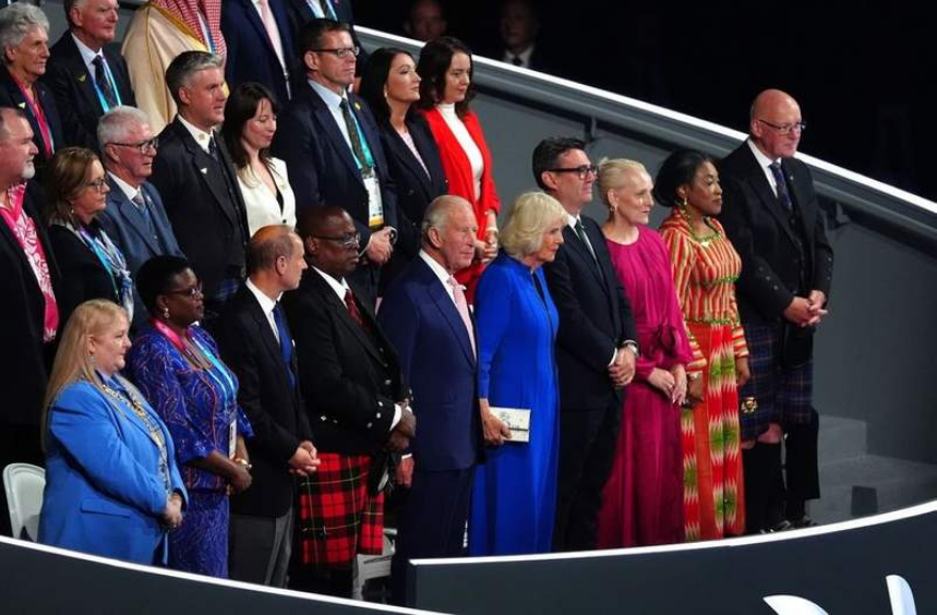 King Charles and Queen Camilla at Glasgow 2026 Commonwealth Games