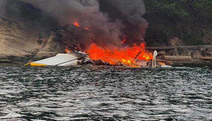 Kenmore Air seaplane carrying 11 crashes near Sucia Island in Washington