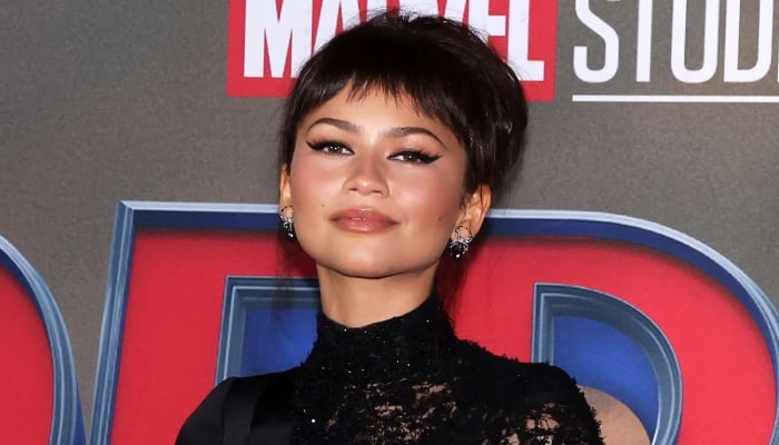 Zendaya wows with Chinese-inspired glam in cobweb gown at ‘Spider-Man 4’ press tour