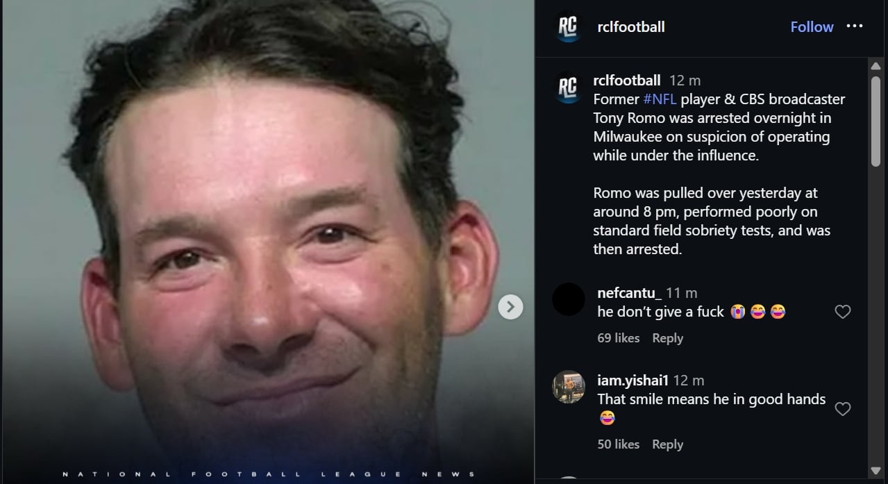 Tony Romo arrested for OWI in Milwaukee: What we know so far