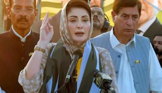 میرپور والوں کا جذبہ بتا رہا ہے آزاد کشمیر میں شیر آچکا، مریم نواز
