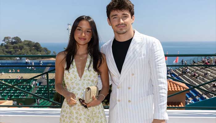 Alexandra Leclerc flaunts baby bump as she joins Charles Leclerc at Hungarian Grand Prix