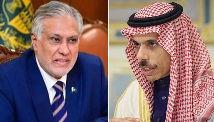 اسحاق ڈار کا سعودی وزیر خارجہ سے رابطہ، تازہ علاقائی پیش رفت پر گفتگو