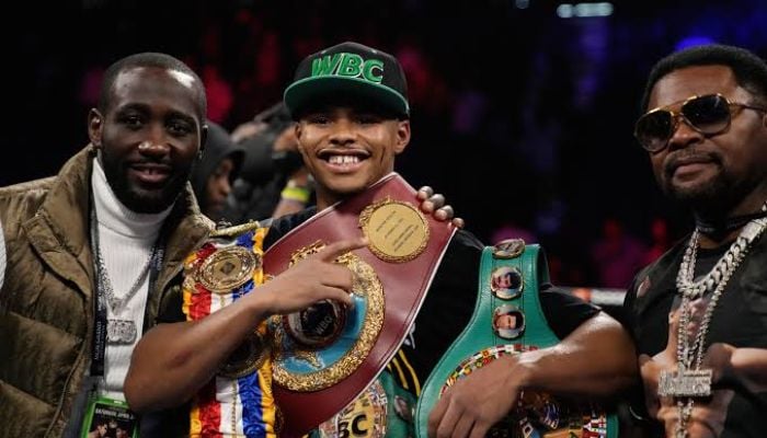 Terence Crawford names Shakur Stevenson boxing’s next King