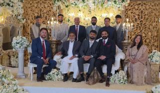 مانچسٹر: معروف سماجی شخصیت ضیاء فرید کے بھتیجے کا دعوت ولیمہ، برطانوی اراکین پارلیمنٹ کی بھی شرکت