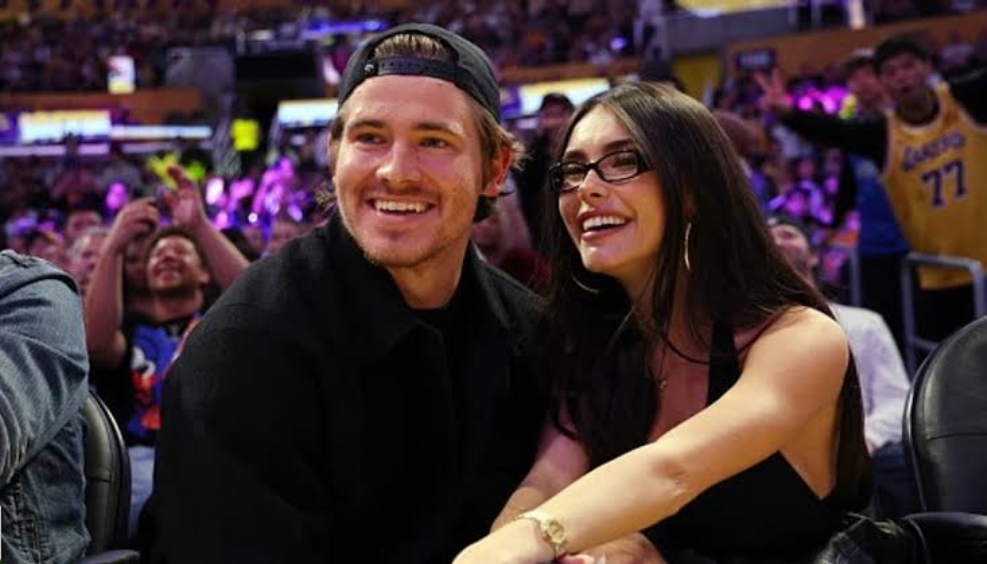 Madison Beer and Justin Herbert