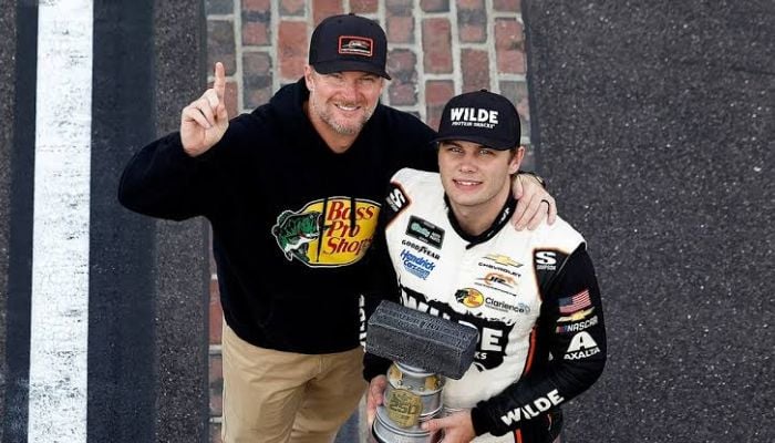 Dale Earnhardt Jr. issues apology after Carson Kvapil’s controversial Indy yard of bricks burnout