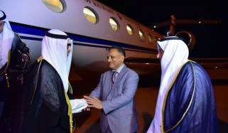 کویتی وزیر خارجہ شیخ جراح جابر الاحمد الصباح اسلام آباد پہنچ گئے
