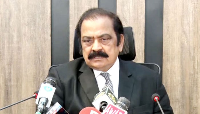یہ نہیں ہو سکتا آپ بات کریں اور نئے صوبے بن جائیں: رانا ثناء اللّٰہ