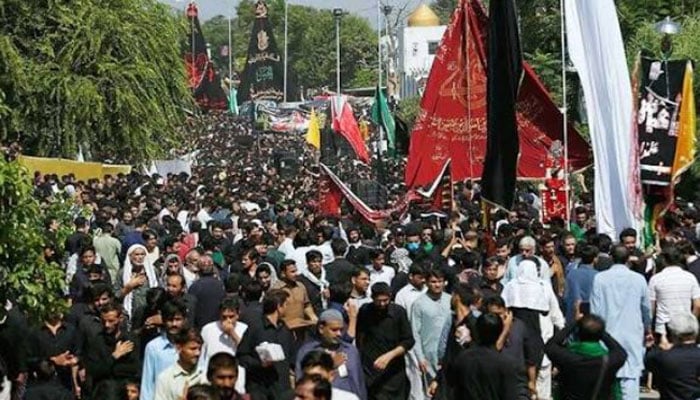 نواسہ رسول امام حسین کا چہلم، مرکزی جلوس برآمد ہوں گے