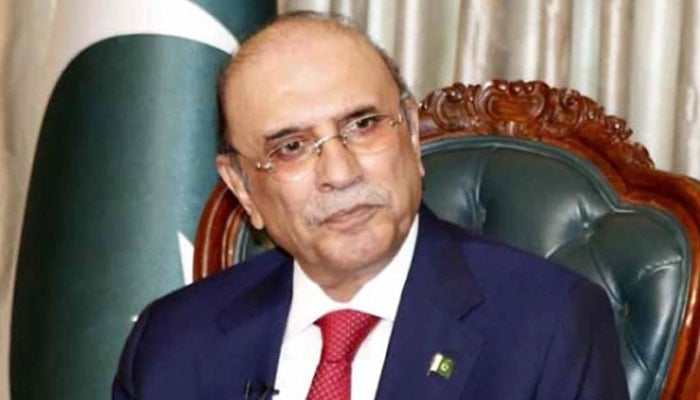 صدرِ مملکت آصف زرداری— فائل فوٹو