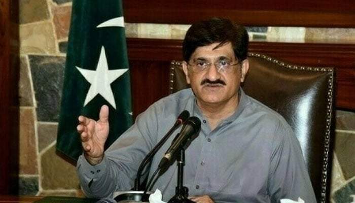 وزیرِاعلیٰ سندھ مراد علی شاہ— فائل فوٹو