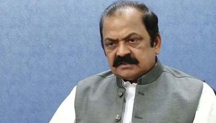 رانا ثناء اللہ(فائل فوٹو)۔