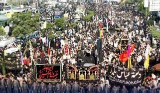 ملک بھر میں شہدائے کربلا کے چہلم کے جلوس برآمد
