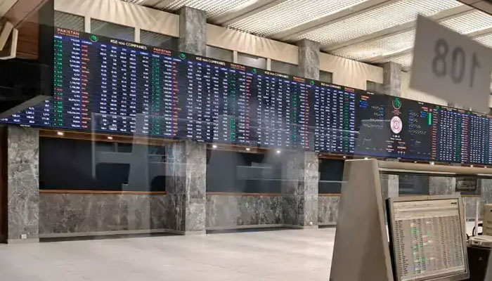 اسٹاک مارکیٹ میں کاروبار کا ملا جلا دن، 100 انڈیکس میں 119 پوائنٹس کی کمی
