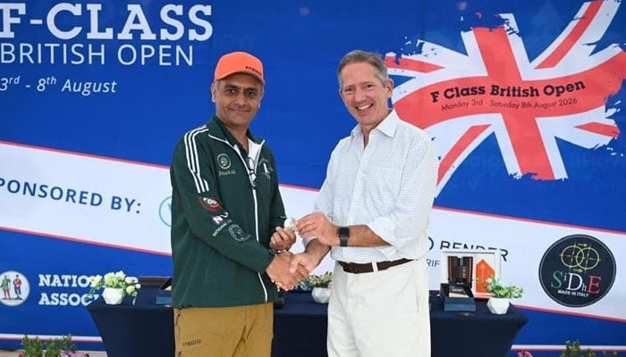 پاکستان شوٹنگ ٹیم کے ایف کلاس برٹش اوپن 2026 میں 13 تمغے، 7 گولڈ میڈل بھی شامل