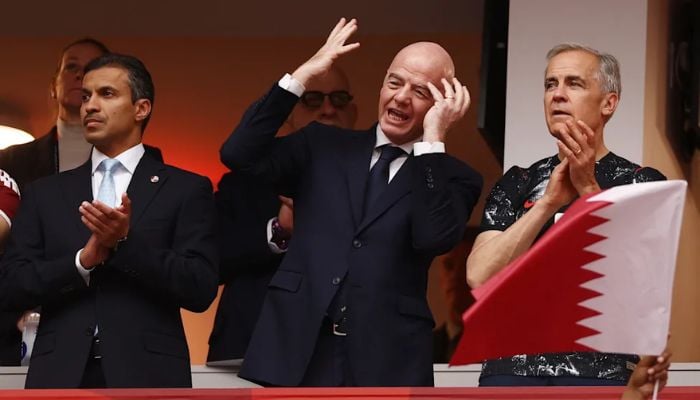 Six Arab nations back Gianni Infantino major FIFA leadership crisis