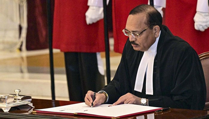 چیف جسٹس سوریہ کانت مشرا---فائل فوٹو