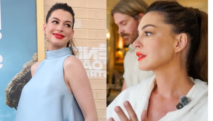 Anne Hathaway over moon after The End of Oak Street co-stars heartfelt remarks
