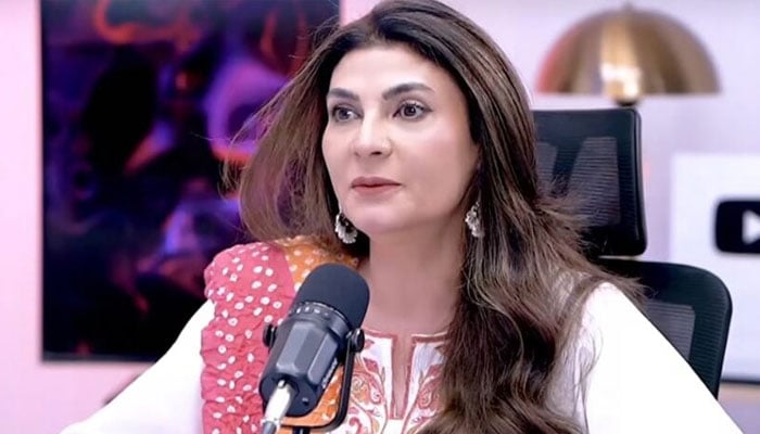 گلوکارہ فریحہ پرویز—اسکرین گریب