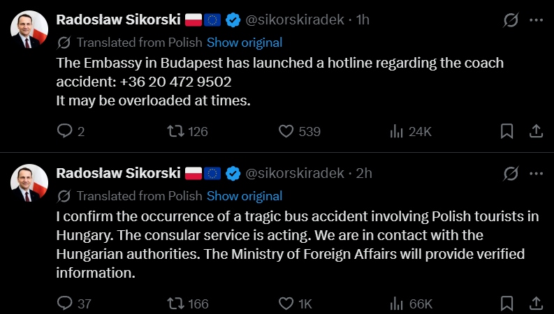 Polish Foreign Minister / X
