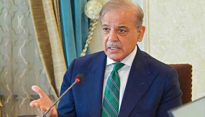 وزیرِاعظم شہباز شریف---فائل فوٹو