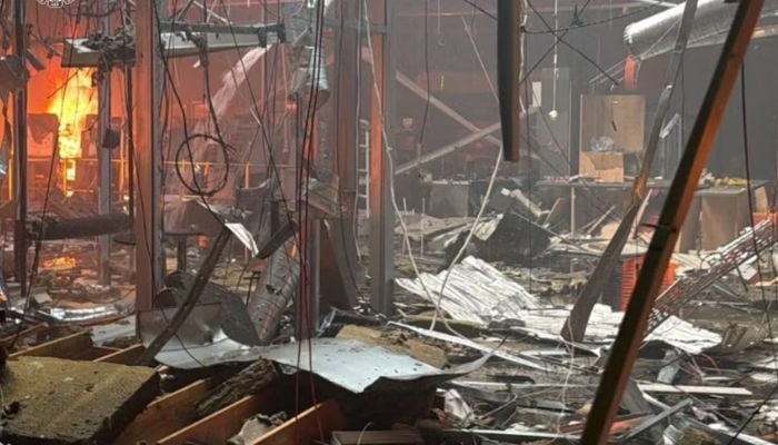 Cynical Russian drone strike on Kryvyi Rih shopping center