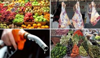 پیٹرول، سبزی، گوشت، پھل 1 سال میں کتنے مہنگے ہوئے؟