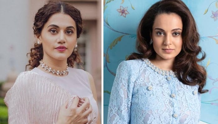 Taapsee Pannu takes fierce swipe at Kangana Ranaut’s ‘sasti copy’ jab