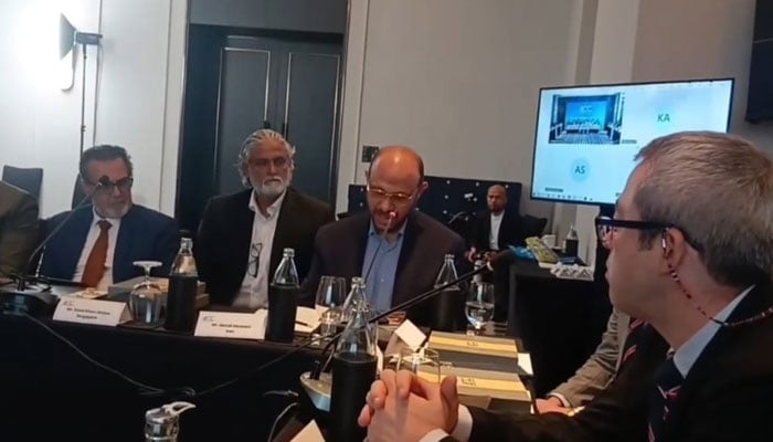 ایران کرکٹ ایسوسی ایشن کے سربراہ محسن نقوی اور ایشین کرکٹ کونسل کے مشکور