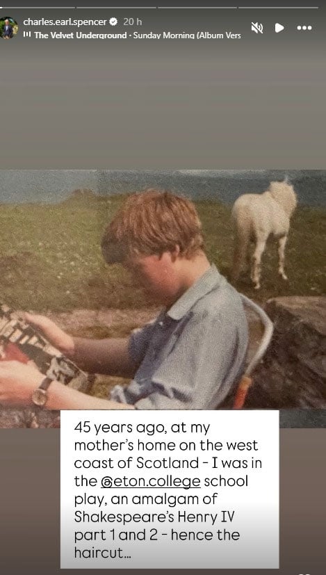 Princess Diana’s brother looks uncannily like Prince George in rare Eton College memory