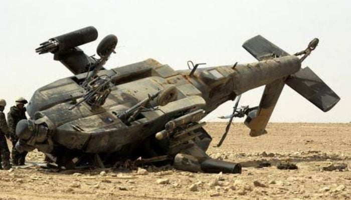 U.S. army Apache helicopters face high crash rate amid mechanical defect concerns