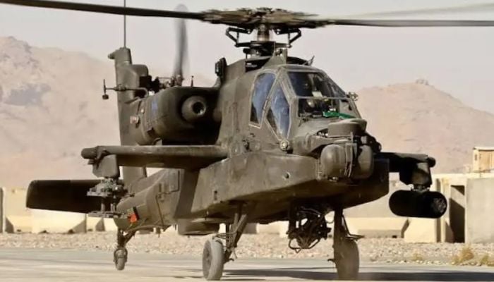 Army Apache helicopters face severe crash spikes from mechanical defects