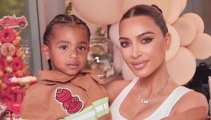 Kim Kardashian shares sweet Spider-Man moment with youngest son Psalm