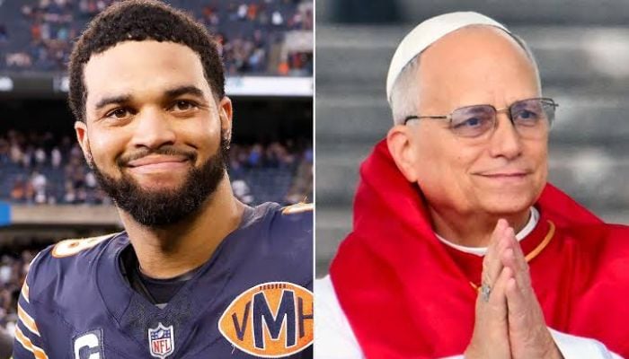 Vatican photo accidental reveal: Chicago Bears ‘Rivalries’ Jersey shown in Caleb Williams gift