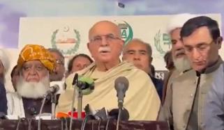 متحدہ اپوزیشن کی مشترکہ پارلیمانی پارٹی کا پہلا اجلاس، منظم و مؤثر کردار ادا کرنے کا فیصلہ