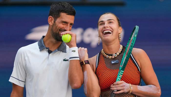 Aryna Sabalenkas US Open mixed doubles look sparks reactions: ‘Streetwalker’