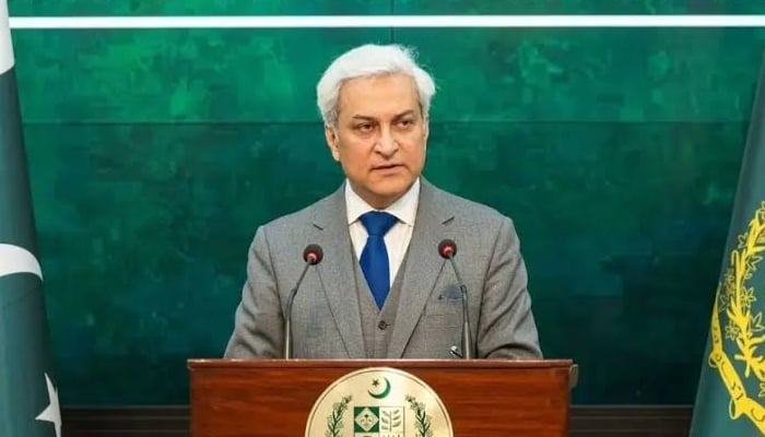 ترجمان دفتر خارجہ طاہر حسین اندرابی---فائل فوٹو