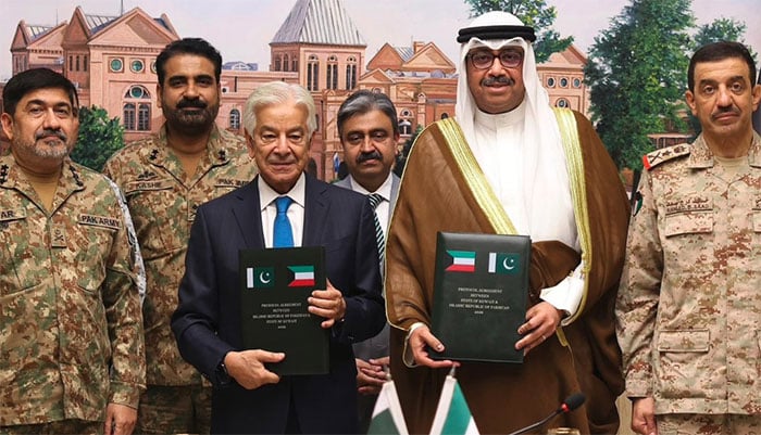 پاکستان اور کویت کے درمیان پروٹوکول معاہدہ 2026 پر دستخط کردیے گئے