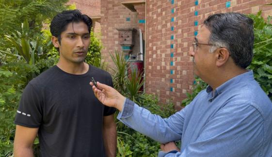 فاسٹ بولر محمد حسنین اسپیڈ میں تسلسل کے ساتھ قومی ٹیم میں کم بیک کے خواہشمند