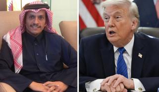 ایران سے مذاکرات پر ڈونلڈ ٹرمپ کے اہم بیان کے بعد قطری وزیرِ اعظم آج تہران پہنچیں گے