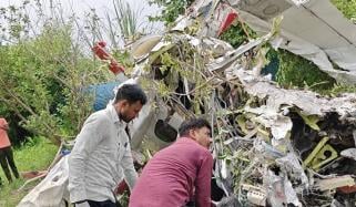 بھارت: کانپور میں تربیتی طیارہ گر کر تباہ، پائلٹ اور انسٹرکٹر ہلاک