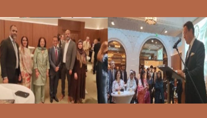 پاکستان سفارتخانہ ویانا کی جانب سے پاکستان کے 79ویں یومِ آزادی کا پروقار استقبالیہ