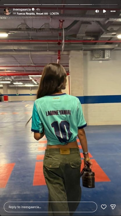 Lamine Yamal calls Inés García ‘my wife’ after girlfriend’s romantic move